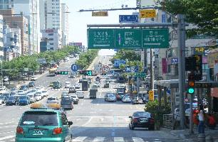 성남대로 태평역 6번출구 앞 설치화면